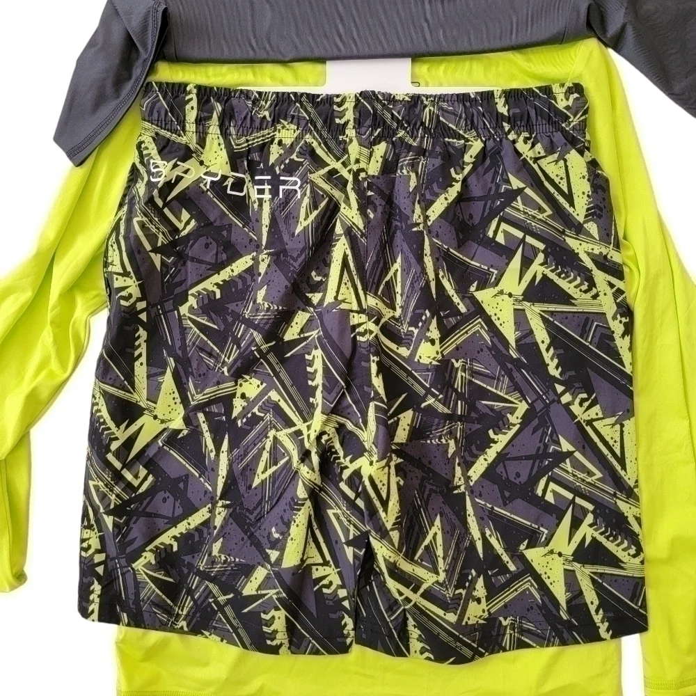 🛑 2 / $40 Sale!SPYDER 3 Piece Surf Sand Sun Swim Set  - Size: Small (7/8)   NWT